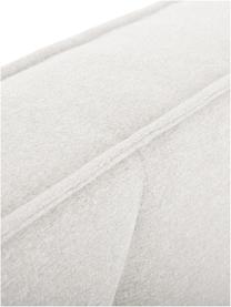 Letto imbottito in tessuto bianco crema con contenitore Dream, Rivestimento: poliestere (tessuto strut, Tessuto bianco crema, 140 x 200 cm