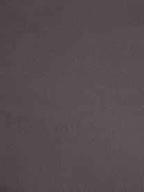 Fluwelen slaapbank Perugia, Bekleding: polyester Met 25.000 schu, Poten: gelakt metaal, Fluweel donkergrijs, B 198 x D 95 cm