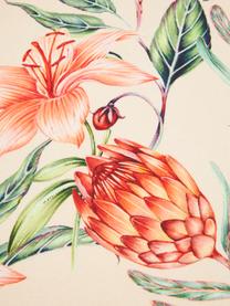 Baumwolle-Tischläufer Mongabay mit Blumen-Muster, 100 % Baumwolle, Rosa, Grün, B 40 x L 145 cm