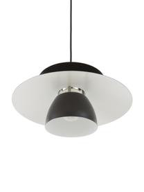 Lampada a sospensione piccola Brenda, Paralume: metallo verniciato, Baldacchino: metallo verniciato, Nero, Ø 32 x Alt. 19 cm