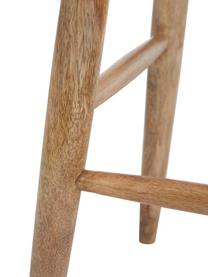 Barová stolička z mangového dreva Nino, Mangové drevo, Mangové drevo, Š 40 x V 78 cm