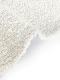 Handgewebter Teppich Leah, 88 % Polyester, 12 % Jute, GRS-zertifiziert, Weiß, B 80 x L 150 cm (Größe XS)