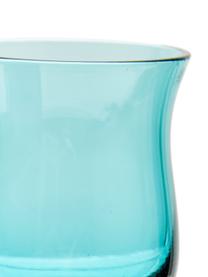 Ručne fúkaný pohár v rôznych farbách a tvaroch Diseguale, 6 ks, Fúkané sklo, Viac farieb, Ø 6 x V 6 cm, 90 ml
