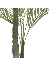 Umelá palma v kvetináči, Umelá hmota, Zelená, čierna, V 84 cm