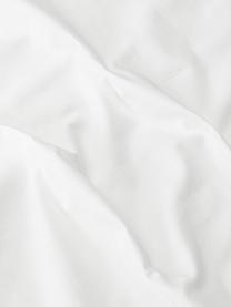 Seersucker-Bettwäsche Esme in Weiß, Weiß, 200 x 200 cm + 2 Kissen 80 x 80 cm