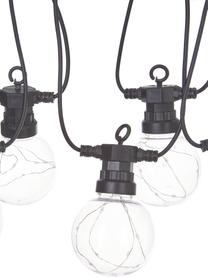 Guirnalda de luces LED para exterior Big Cirkus, 950 cm, 10 luces, Cable: plástico, Negro, transparente, L 950 cm