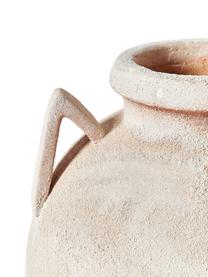 Jarrón de suelo Liah, Terracota, Beige, Ø 32 x Al 70 cm