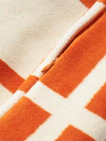 Housse de coussin 45x45 à motif carreaux Edison, 100 % coton

Le matériau est certifié STANDARD 100 OEKO-TEX®, 5726CIT, CITEVE, Orange, blanc crème, larg. 45 x long. 45 cm
