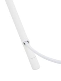 Lampa podłogowa trójnóg z kloszem z tkaniny Cella, Biały, Ø 48 x W 158 cm
