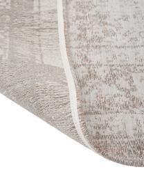 Alfombra de chenilla Medaillon, Chenilla (100% algodón), Gris claro, An 230 x L 330 cm (Tamaño L)