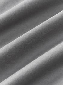 Copripiumino in raso di cotone Comfort, Grigio scuro, Larg. 200 x Lung. 200 cm