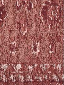 Vintage vloerkussen Rebel, Bekleding: 95% katoen, 5% polyester, Roodbruin, crèmekleurig, rood, 70 x 26 cm
