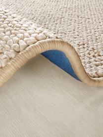 Runder Niederflor-Teppich Lyon mit Schlingen-Flor, Flor: 100% Polypropylen Rücken, Beige, Ø 200 cm (Größe L)