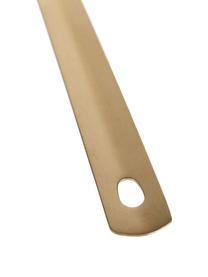 Écumoire Goldies, Acier inoxydable, Couleur dorée, mat, larg. 12 x long. 33 cm