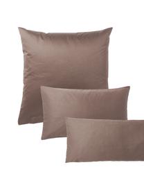 Katoensatijnen kussenhoes Comfort, Weeftechniek: satijn Draaddichtheid 250, Bruin, B 60 x L 70 cm