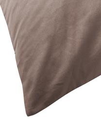 Katoensatijnen kussenhoes Comfort, Weeftechniek: satijn Draaddichtheid 250, Bruin, B 60 x L 70 cm
