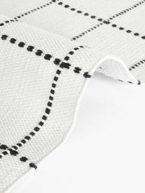 Tapis d'extérieur à franges Prague, 100 % polyester, certifié GRS

Le matériau est certifié STANDARD 100 OEKO-TEX®, 11-62055, Shirley, Blanc, noir, larg. 80 x long. 150 cm (taille XS)