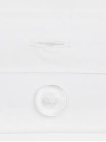 Baumwollperkal-Kopfkissenbezüge Elsie in Weiß, 2 Stück, Webart: Perkal Fadendichte 200 TC, Weiß, 40 x 80 cm