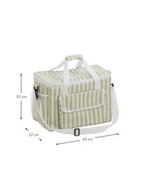 Picknick koeltas Clair, Bekleding: polyester, Beige, gebroken wit, B 42 cm x H 30 cm