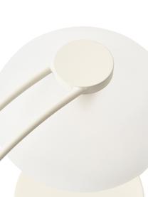 Lampada da tavolo Fay, Paralume: vetro opale, Struttura: metallo rivestito, Bianco crema, Larg. 15 x Alt. 25 cm