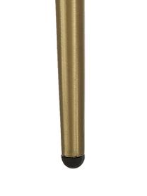 Samt-Polsterstuhl Viggo, Bezug: Samt (Polyester) Der hoch, Samt Beige, B 49 x T 66 cm