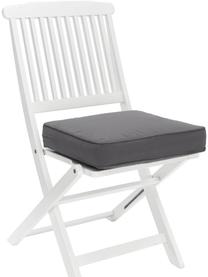 Cuscino sedia alto Zoey 2 pz, Rivestimento: 100% cotone, Grigio scuro, Larg. 40 x Lung. 40 cm