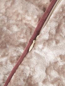 Federa arredo in velluto rosa cipria con bordino Enid, Velluto (100% poliestere)
Oeko-Tex Standard 100, Classe 1, Beige, rosa, Larg. 45 x Lung. 45 cm