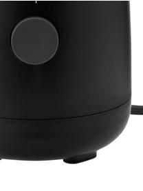 Molinillo de café eléctrico Foodie, Cuerpo: plástico, Recipiente: vidrio de borosilicato, Negro, Ø 10 x Al 18 cm