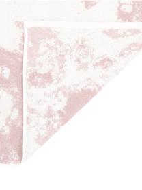 Handtuch-Set Malin mit Marmor-Print, 3-tlg., Rosa, Cremeweiß, Set mit verschiedenen Größen