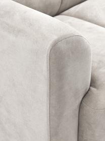 Sofa Bobi (2-Sitzer), Bezug: 88 % Polyester, 12 % Nylo, Gestell: Massives Kiefernholz, Webstoff Hellgrau, B 178 x T 82 cm