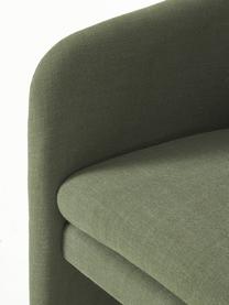 Sillón Mairo, Tapizado: 54% poliéster, 36% viscos, Estructura: madera de pino maciza, Tejido verde bosque, An 68 x F 62 cm