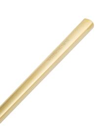 Bacchette dorate in acciaio inossidabile Shine, 2 paia, Acciaio inossidabile

Le posate sono realizzate in acciaio inossidabile. È quindi durevole, non arrugginisce ed è resistente ai batteri, Oro, Lung. 23 cm
