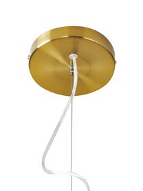 Suspension Amora, Transparent, couleur laitonnée, Ø 35 x haut. 20 cm