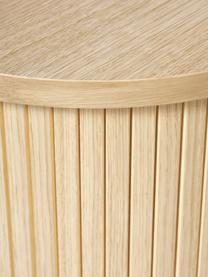 Nástenný nočný stolík s drážkovou prednou stranou Calary, Svetlé drevo, Š 40 x V 30 cm