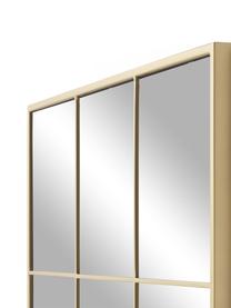 Štvorcové nástenné zrkadlo Clarita, Zlatá, Š 70 x V 90 cm