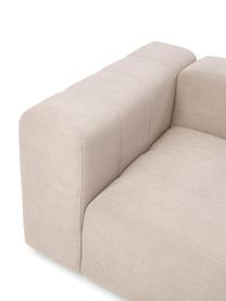 Modulares Sofa Lena (4-Sitzer) in Beige, Bezug: Webstoff (88% Polyester, , Gestell: Kiefernholz, Schichtholz,, Füße: Kunststoff, Webstoff Beige, B 284 cm x T 106 cm