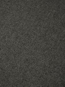 Modulaire bank Lennon (4-zits) met kruk in antraciet, Bekleding: polyester De hoogwaardige, Frame: massief grenenhout, multi, Poten: kunststof De poten bevind, Geweven stof antraciet, B 327 x D 207 cm