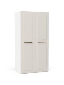 Armario modular Charlotte, 2 puertas (100 cm), diferentes variantes, Estructura: aglomerado con certificad, Beige, Interior Premium (An 100 x Al 236 cm)