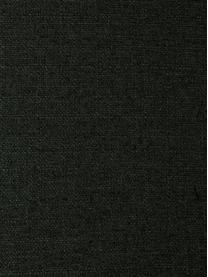 Chaise longue Fluente in donkergroen met metalen poten, Bekleding: 100% polyester, Frame: massief grenenhout, Poten: gepoedercoat metaal, Geweven stof donkergroen, B 202 x D 85 cm