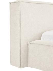 Čalouněná postel Lennon, Béžová, Š 140 cm, D 200 cm