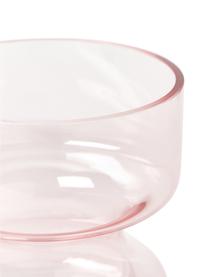 Mundgeblasene Glas-Vase Clea, Glas, Rosa, Ø 10 x H 18 cm