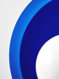 Kinkiet/lampa sufitowa Starling, Niebieski, biały, Ø 33 x G 14 cm