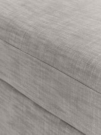 Modulo centrale Russell, Rivestimento: 100% cotone Con 50.000 ci, Struttura: legno di pino massiccio c, Piedini: plastica, Tessuto grigio, Larg. 103 x Alt. 77 cm