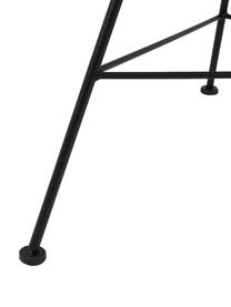 Loungesessel Bahia aus Kunststoff-Geflecht, Sitzfläche: Kunststoff, Gestell: Metall, pulverbeschichtet, Schwarz, B 81 x T 73 cm