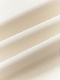 Federa in raso di cotone con stampa floreale Marino, Beige, tonalità rosse, Larg. 50 x Lung. 80 cm
