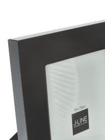 Bilderrahmen Wide, Rahmen: Metall, beschichtet, Rückseite: Mitteldichte Holzfaserpla, Schwarz, 10 x 15 cm