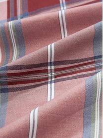Karierter Perkal-Bettdeckenbezug Scarlet aus Baumwolle in Rot/Weiß, Webart: Perkal Fadendichte 180, C, Rot, Weiß, B 135 x L 200 cm