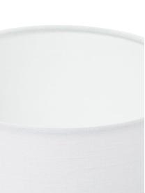 Petite lampe de chevet en céramique Glowing Midnight, Bleu foncé, blanc, Ø 18 x haut. 32 cm