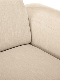 Sofá Melva (2 plazas), Tapizado: 100% poliéster Alta resis, Estructura: madera de pino maciza, ce, Patas: plástico, Tejido beige oscuro, An 198 x F 101 cm