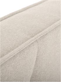 Letto imbottito in tessuto beige scuro Dream, Rivestimento: poliestere (tessuto strut, Tessuto taupe, 180 x 200 cm